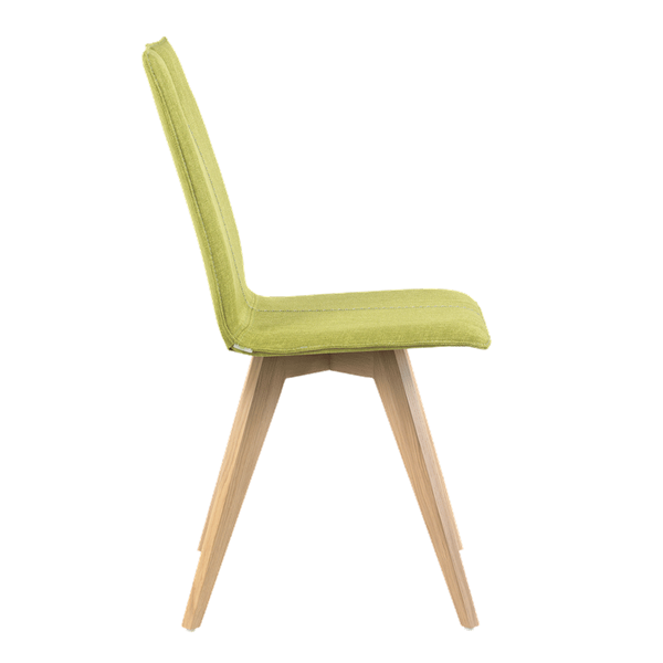 Chaise avec pieds bois