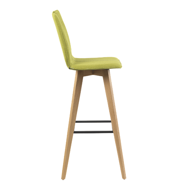 Chaise de bar avec pieds bois