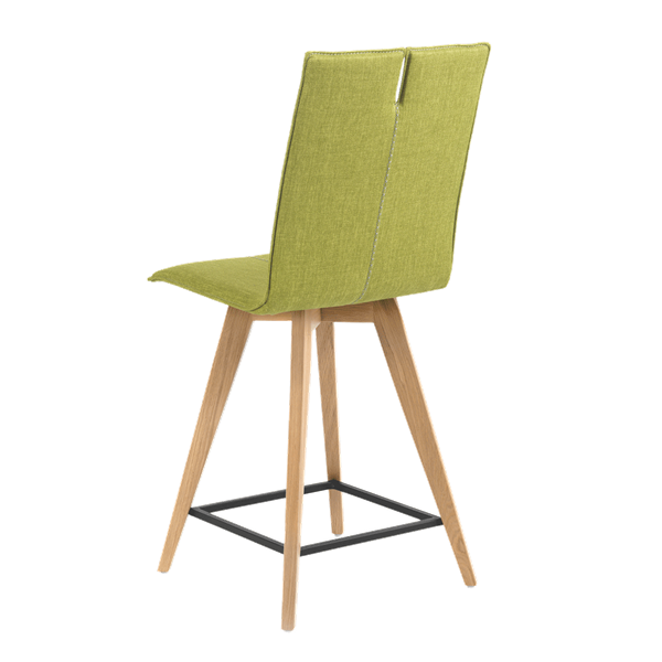 Chaise hauteur plan de travail avec pieds bois