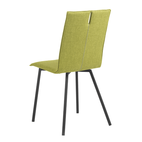 Chaise avec pieds métalliques