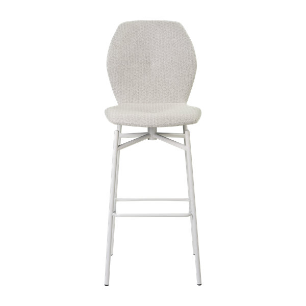 Chaise de bar avec pieds métalliques