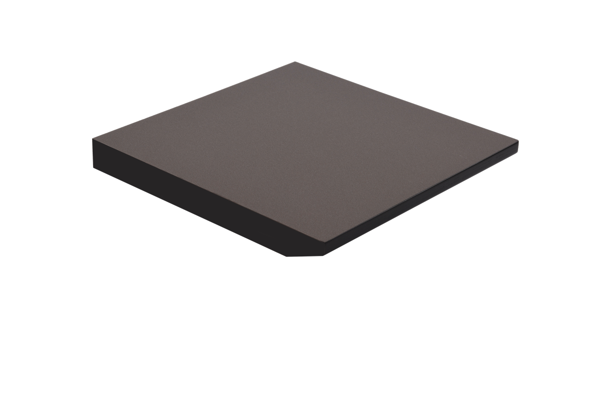 Plateau Fenix biseauté noir