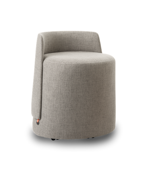 Pouf sur roulettes