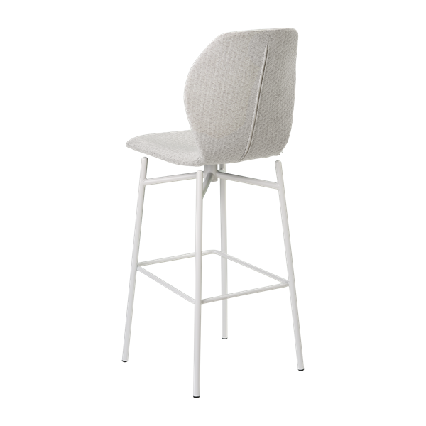 Chaise de bar avec pieds métalliques