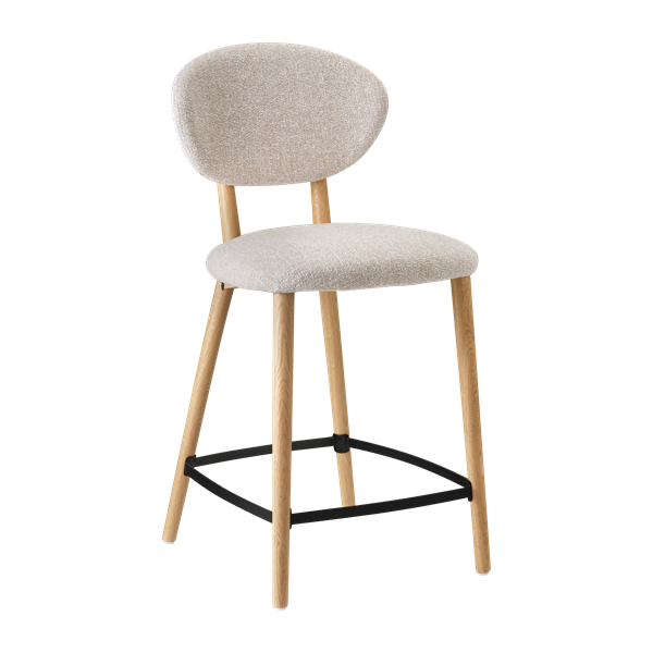 chaise hauteur plan de travailavec pieds bois