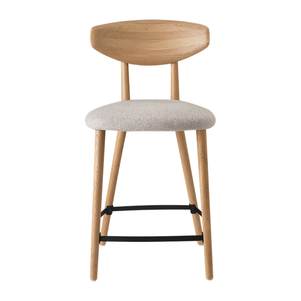 chaise hauteur plan de travailavec pieds bois