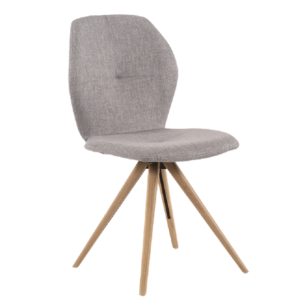 Chaise avec pieds bois