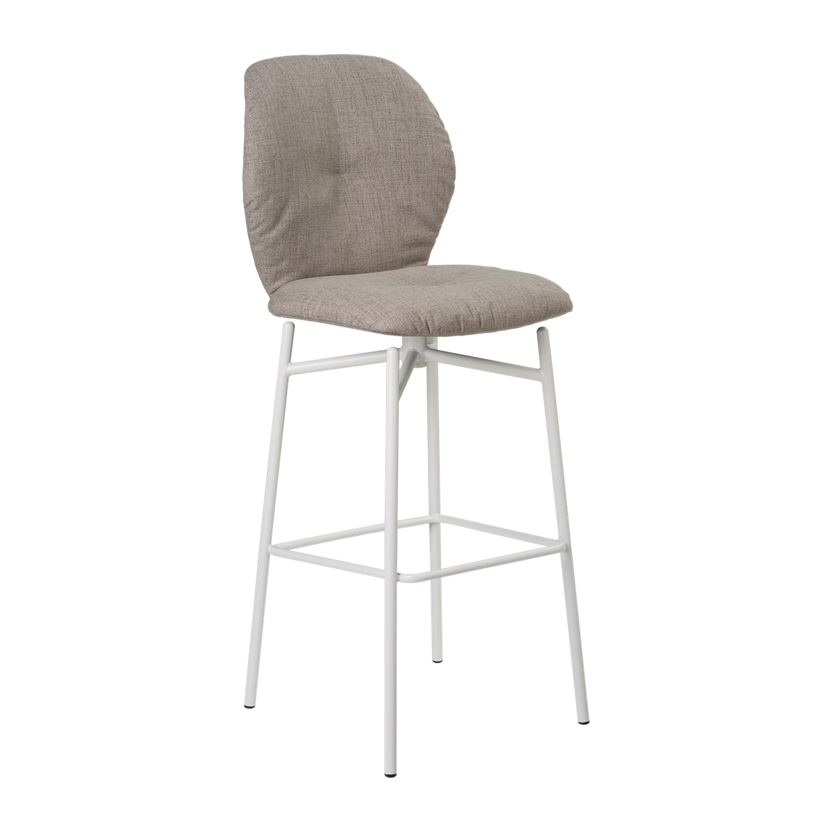 Chaise de bar avec pieds métalliques