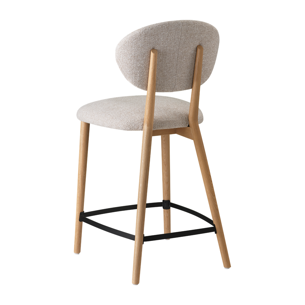 chaise hauteur plan de travailavec pieds bois