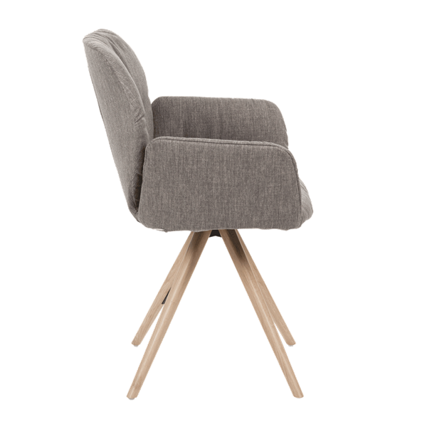 Chaise avec pieds bois