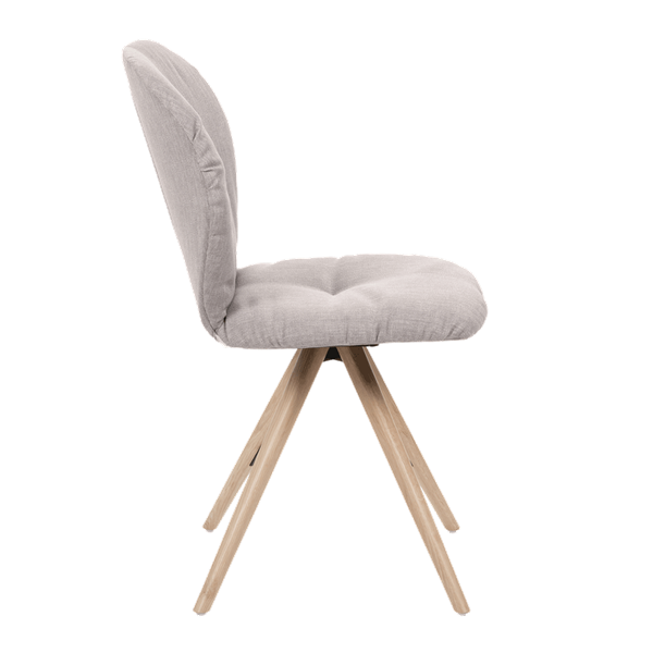 Chaise avec pieds bois