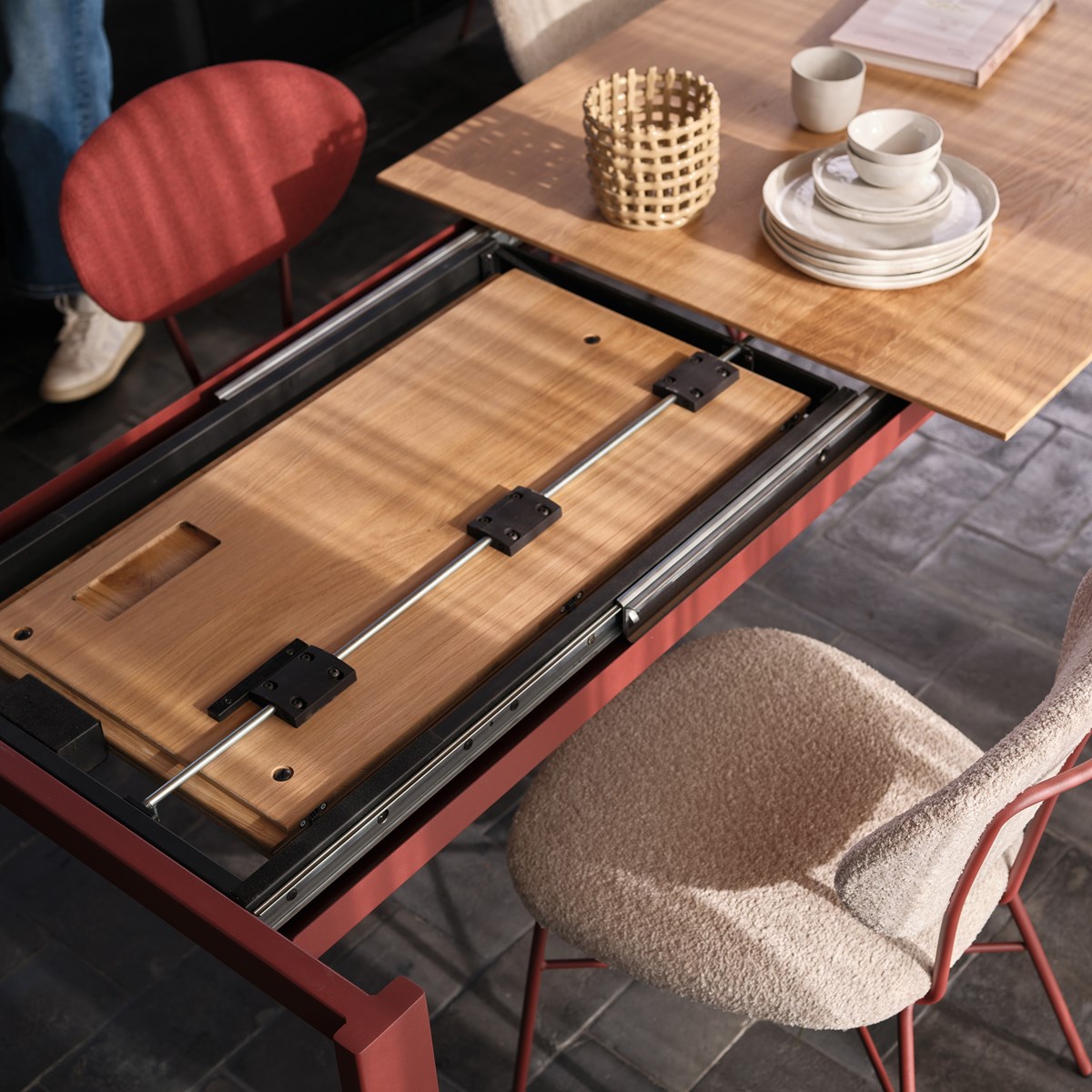 Table Altera avec allonges