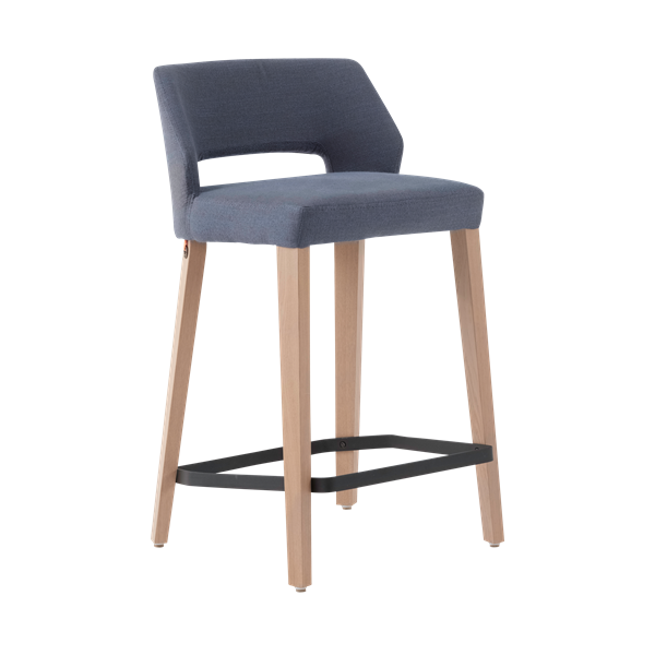 chaise hauteur plan de travailavec pieds bois