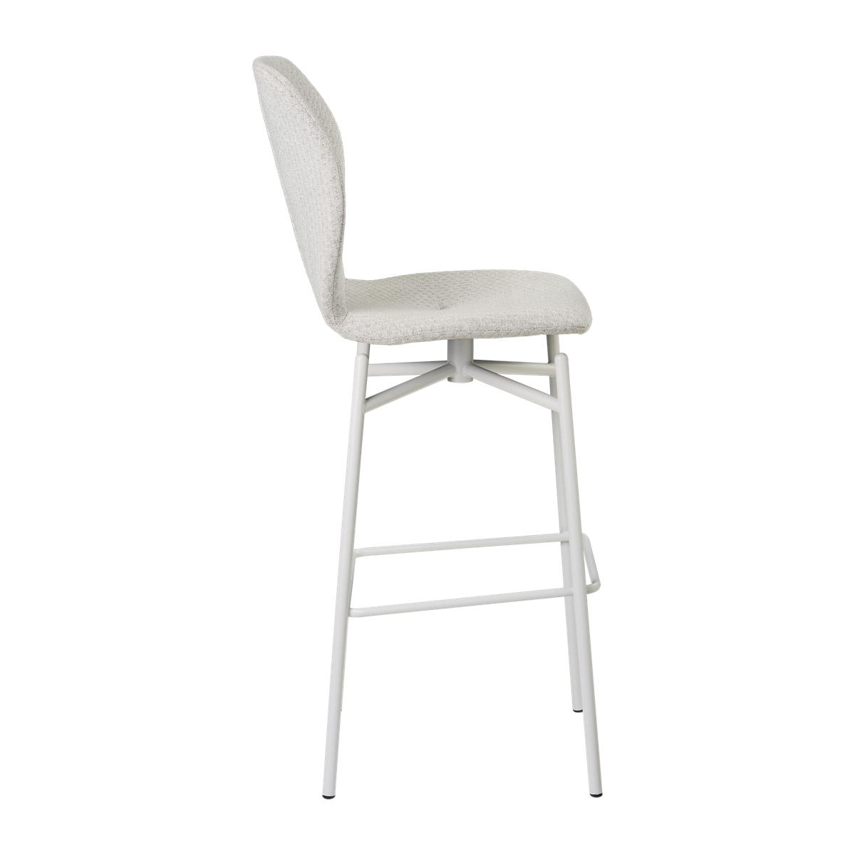 Chaise de bar avec pieds métalliques