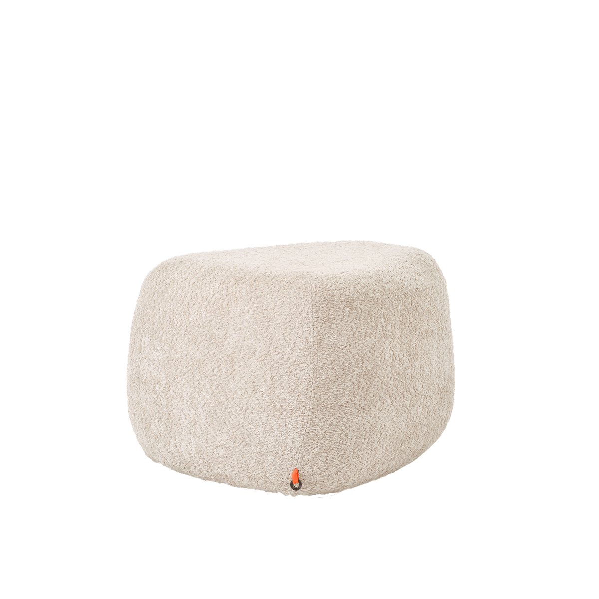 Pouf avec poignée