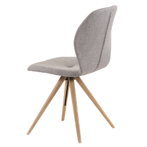 Chaise avec pieds bois