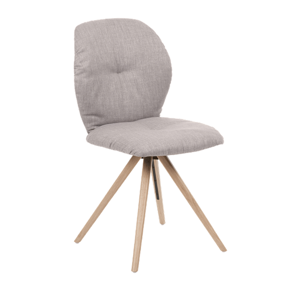 Chaise avec pieds bois