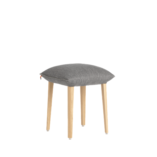 Tabouret avec pieds bois