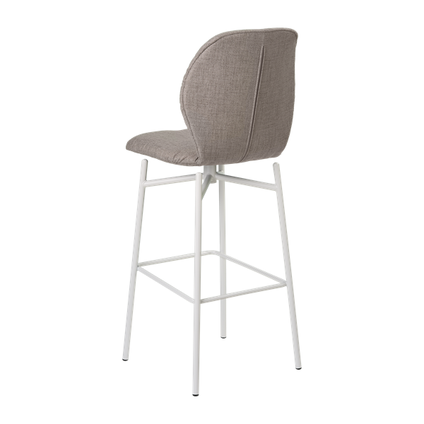 Chaise de bar avec pieds métalliques