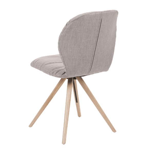 Chaise avec pieds bois