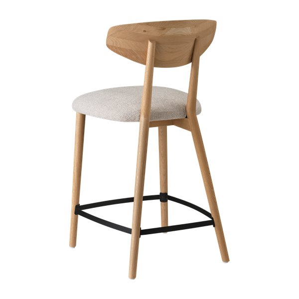 chaise hauteur plan de travailavec pieds bois