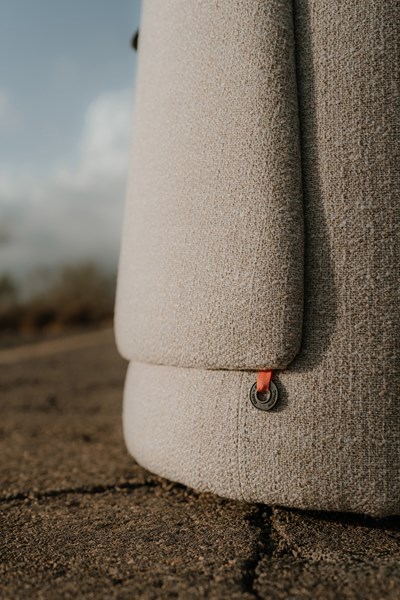 Pouf sur roulettes