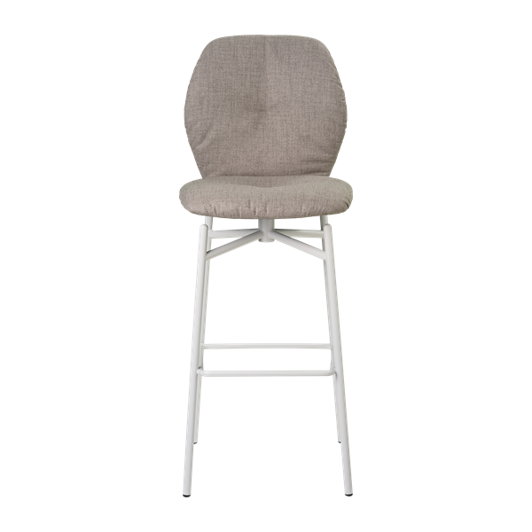 Chaise de bar avec pieds métalliques