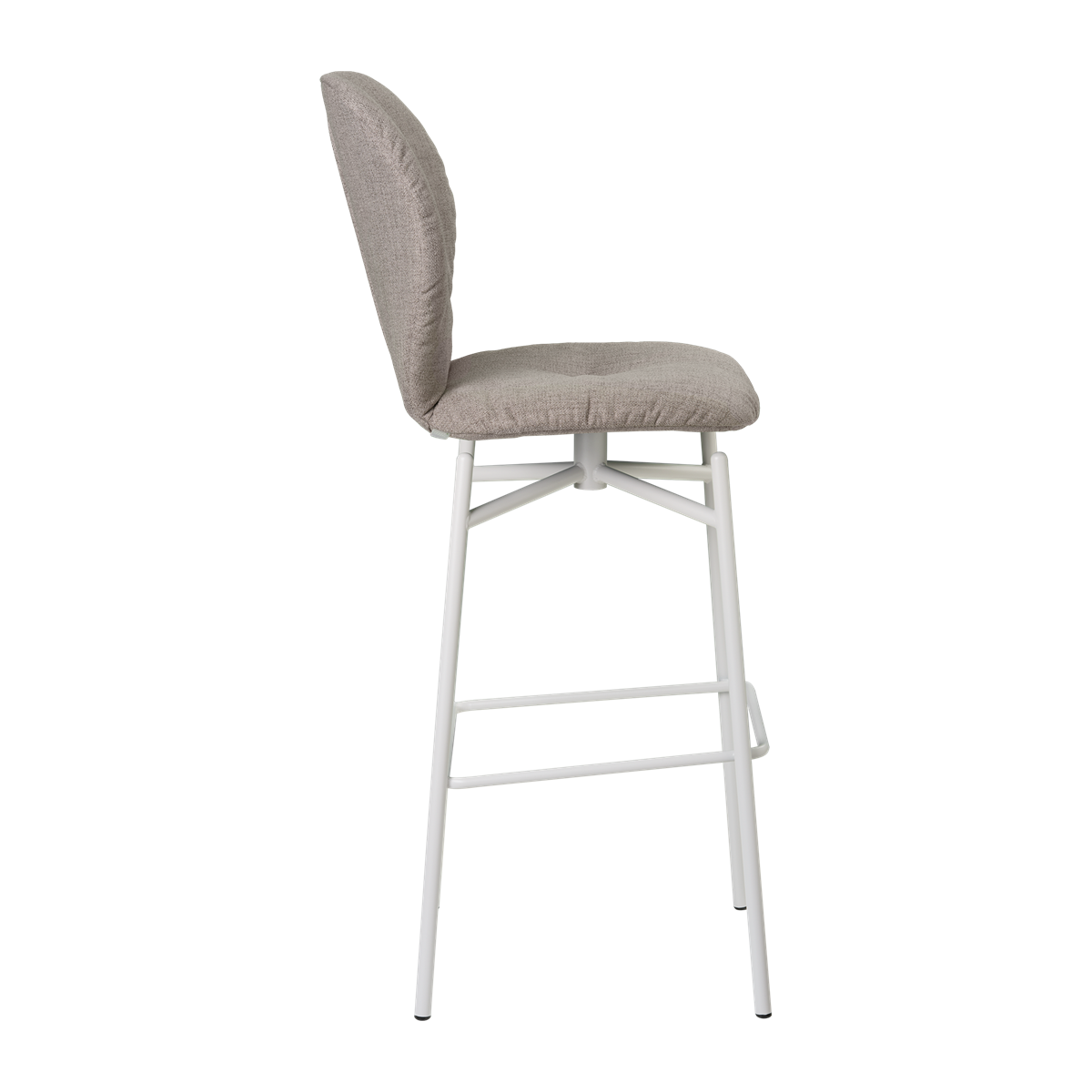 Chaise de bar avec pieds métalliques